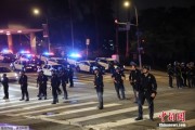 辽宁约200名海军陆战队士兵进驻洛杉矶 开始执行警戒守卫任务